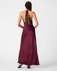 PHIA DRESS DEEP FIG