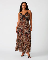 EM DRESS SMOKEY BROWN