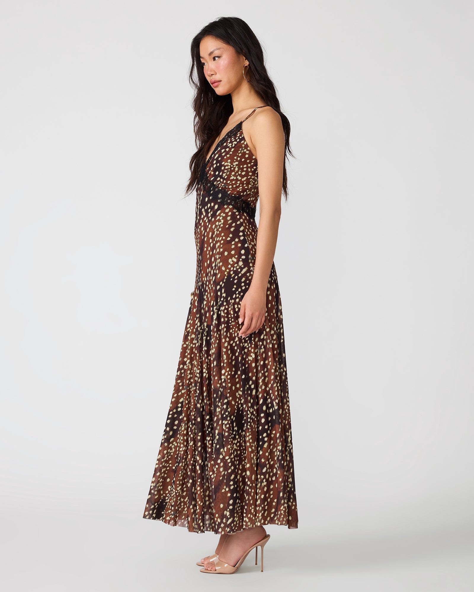 EM DRESS SMOKEY BROWN