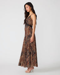 EM DRESS SMOKEY BROWN