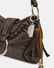 ALBANY BAG TAN DENIM