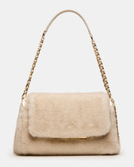 COLETTE BAG FAUX FUR NATURAL