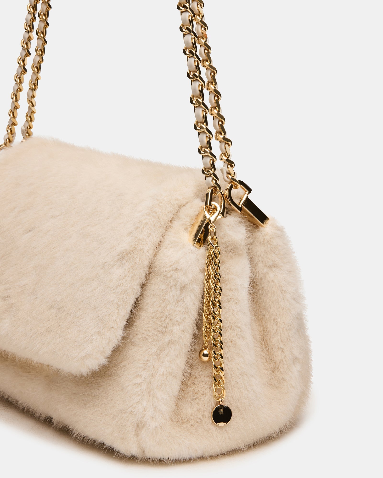 COLETTE BAG FAUX FUR NATURAL