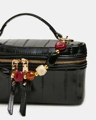 HERRA BAG BLACK EEL