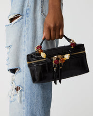 HERRA BAG BLACK EEL