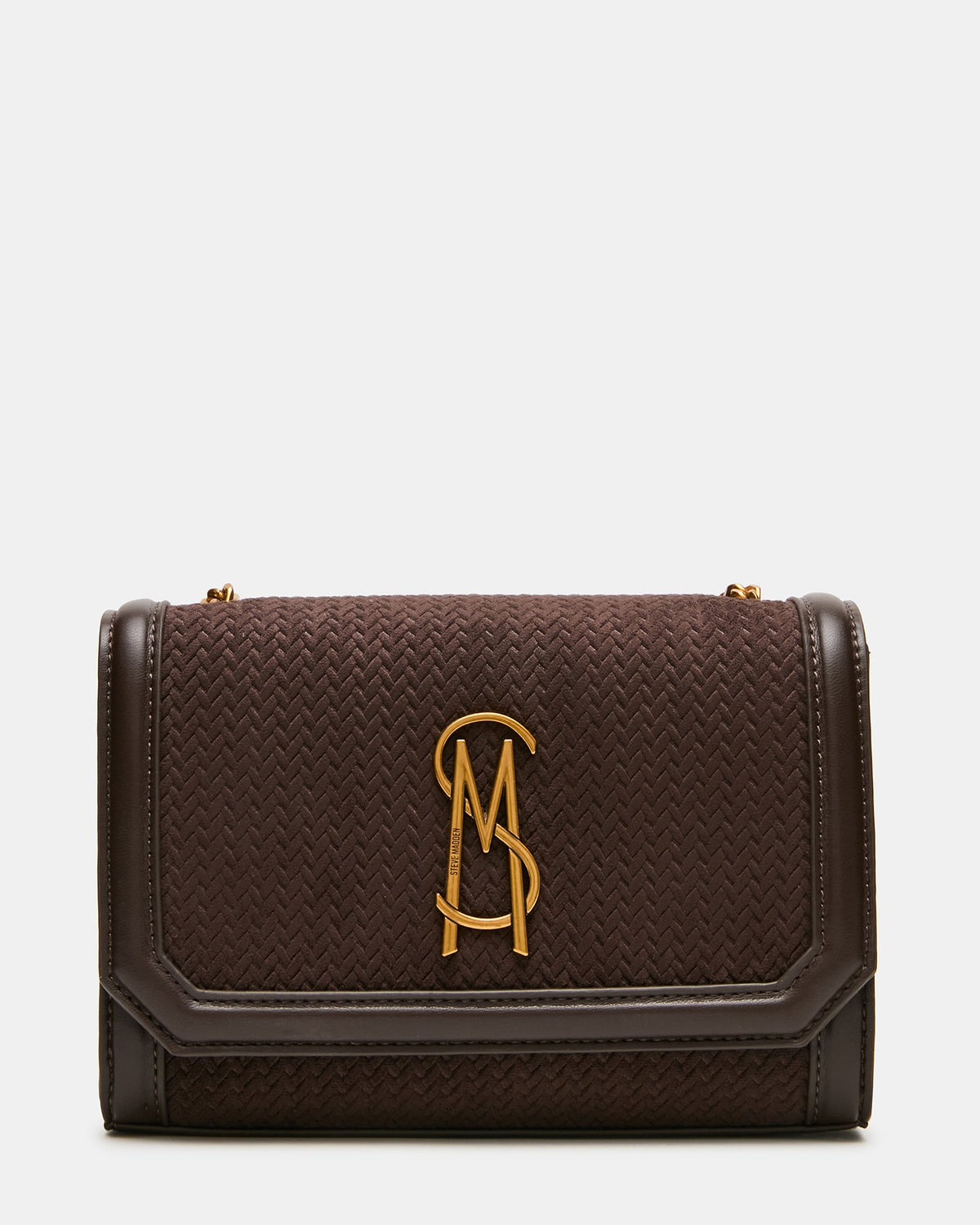LARISA WOVEN BAG CHOCOLATE