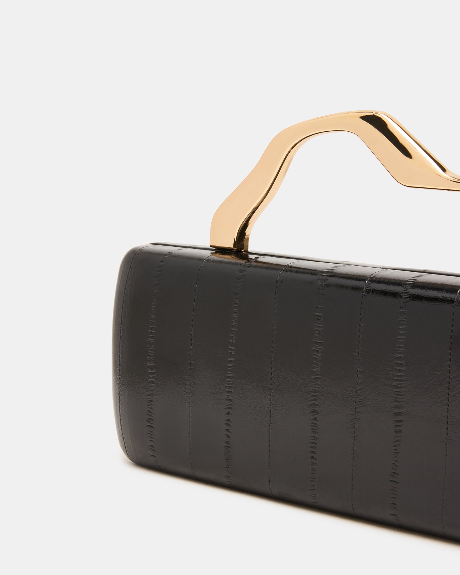 LEENA BAG BLACK EEL