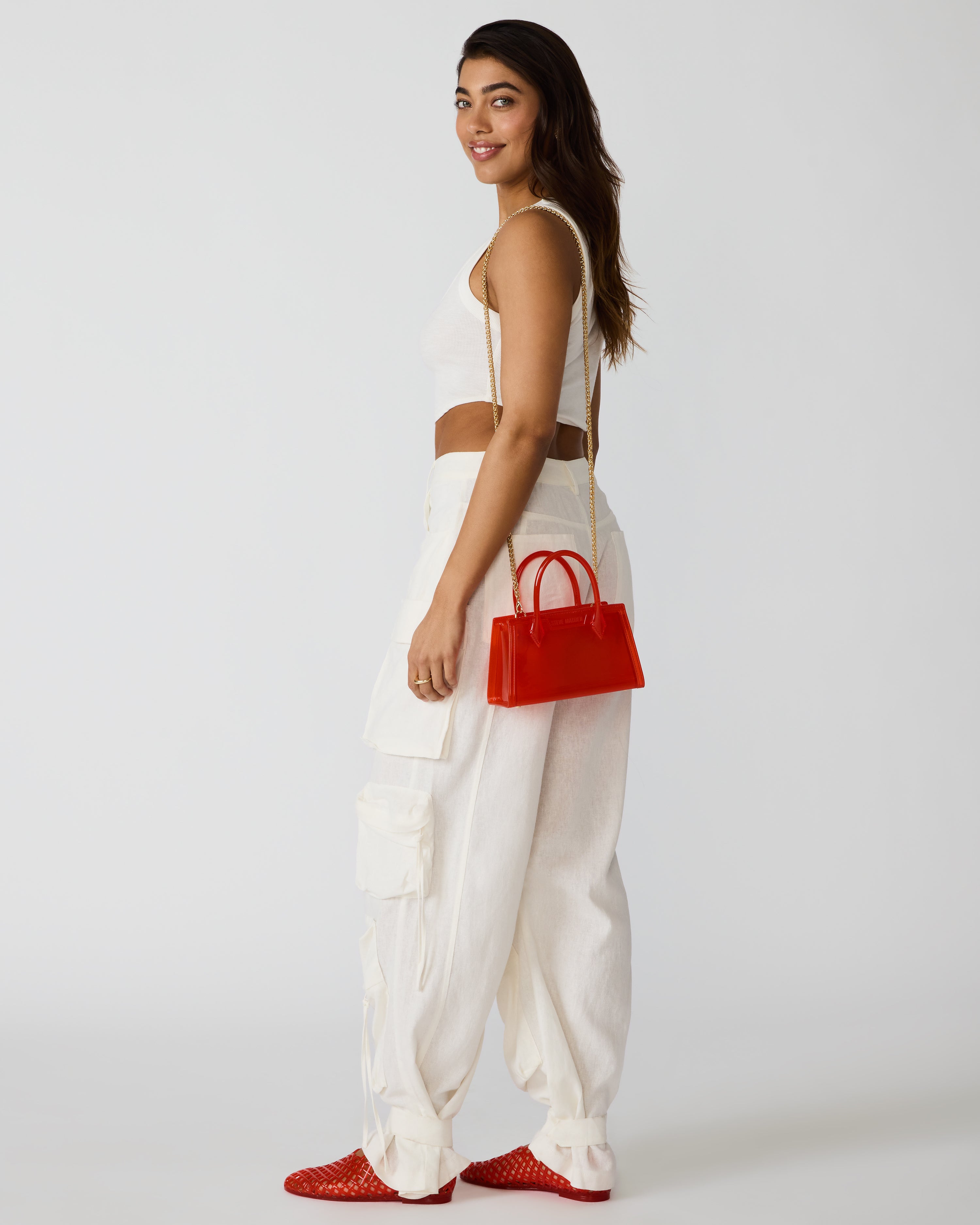 PEACH JELLY BAG RED