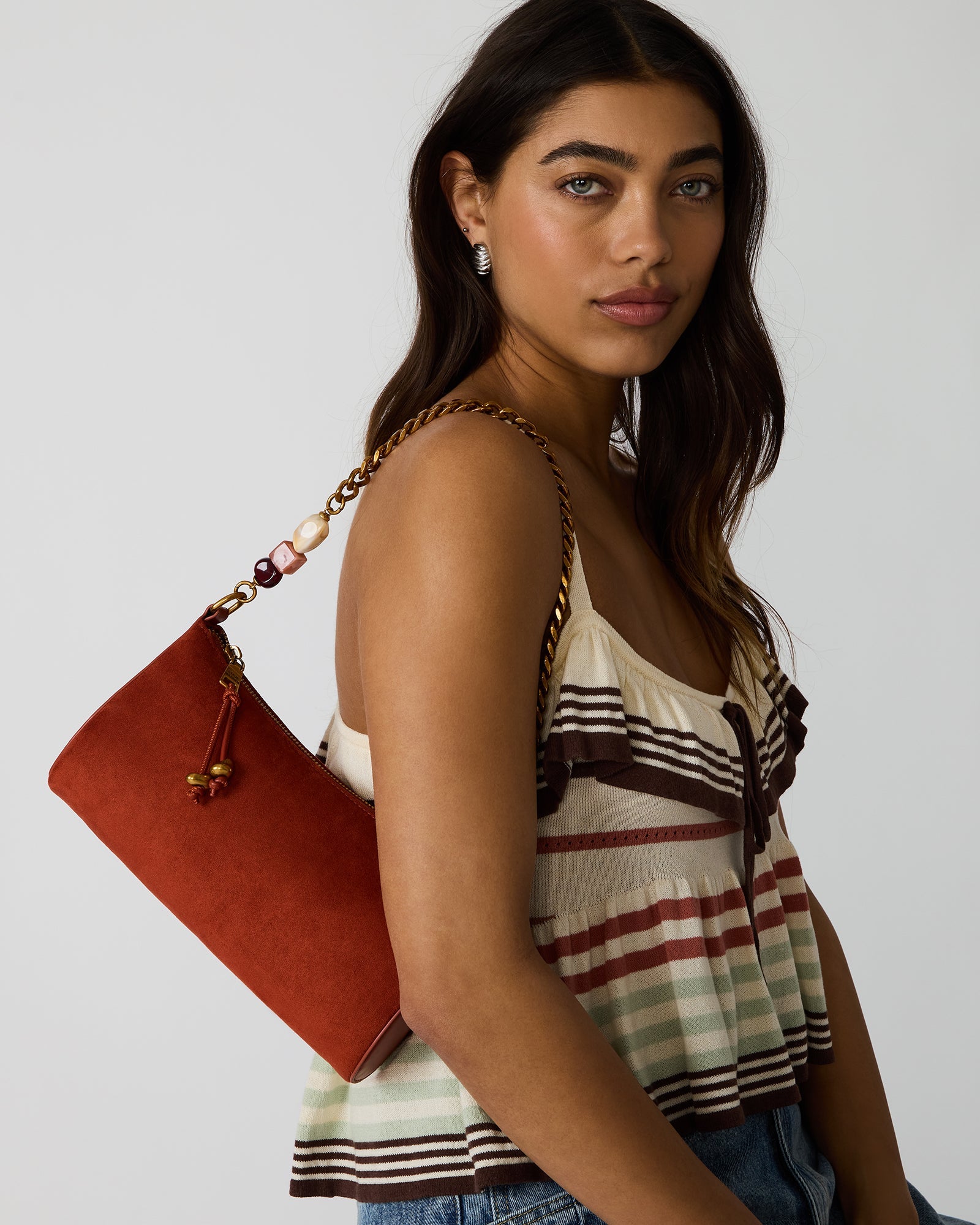 SAYLER BAG DARK RED