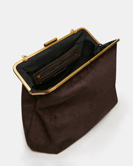 SEFINA BAG BROWN SUEDE