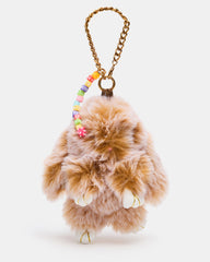 BUNNY BAG CHARM CHESTNUT