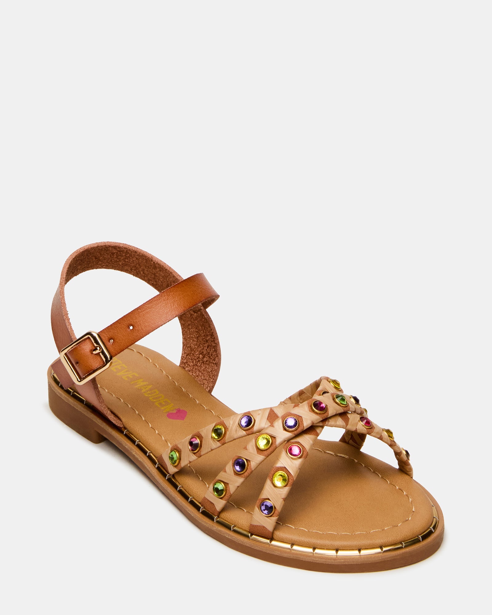 KIDS' GILLIAN COGNAC MULTI