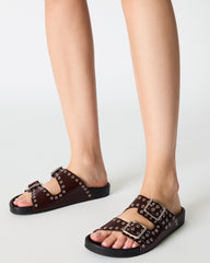 ABOTT BURGUNDY LEATHER