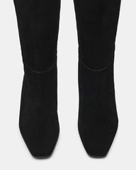 AMIAS BLACK SUEDE