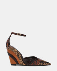 ANDRY BROWN MULTI PATCHWORK