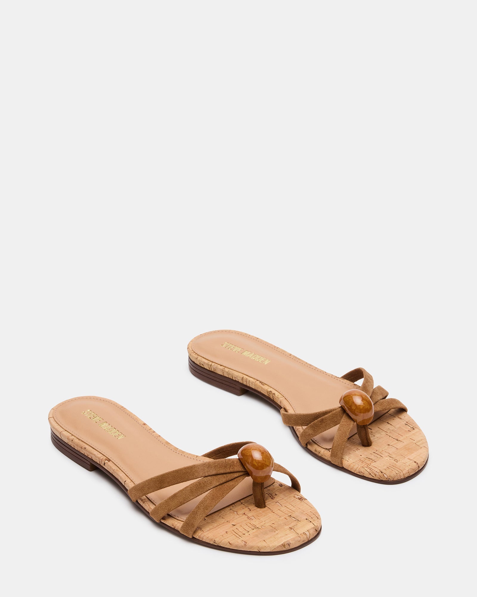 CALISSI STONE CHESTNUT SUEDE