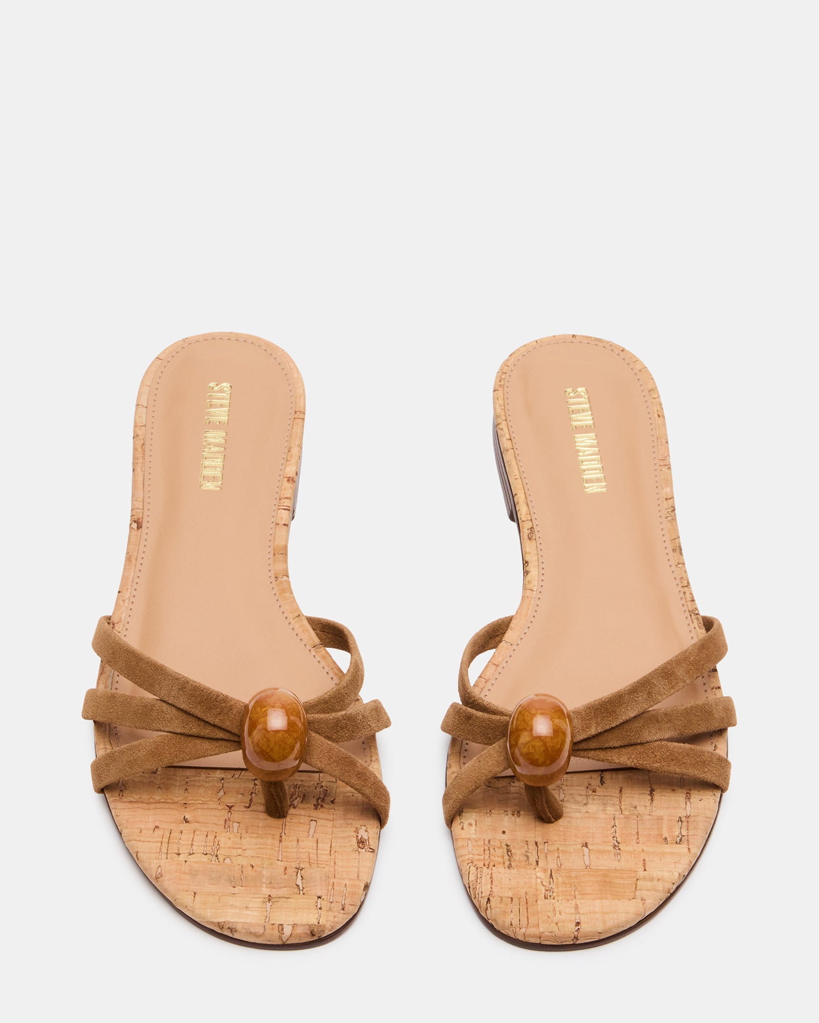 CALISSI STONE CHESTNUT SUEDE