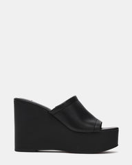 CASSI BLACK LEATHER