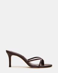 CLARI DARK CHERRY LEATHER