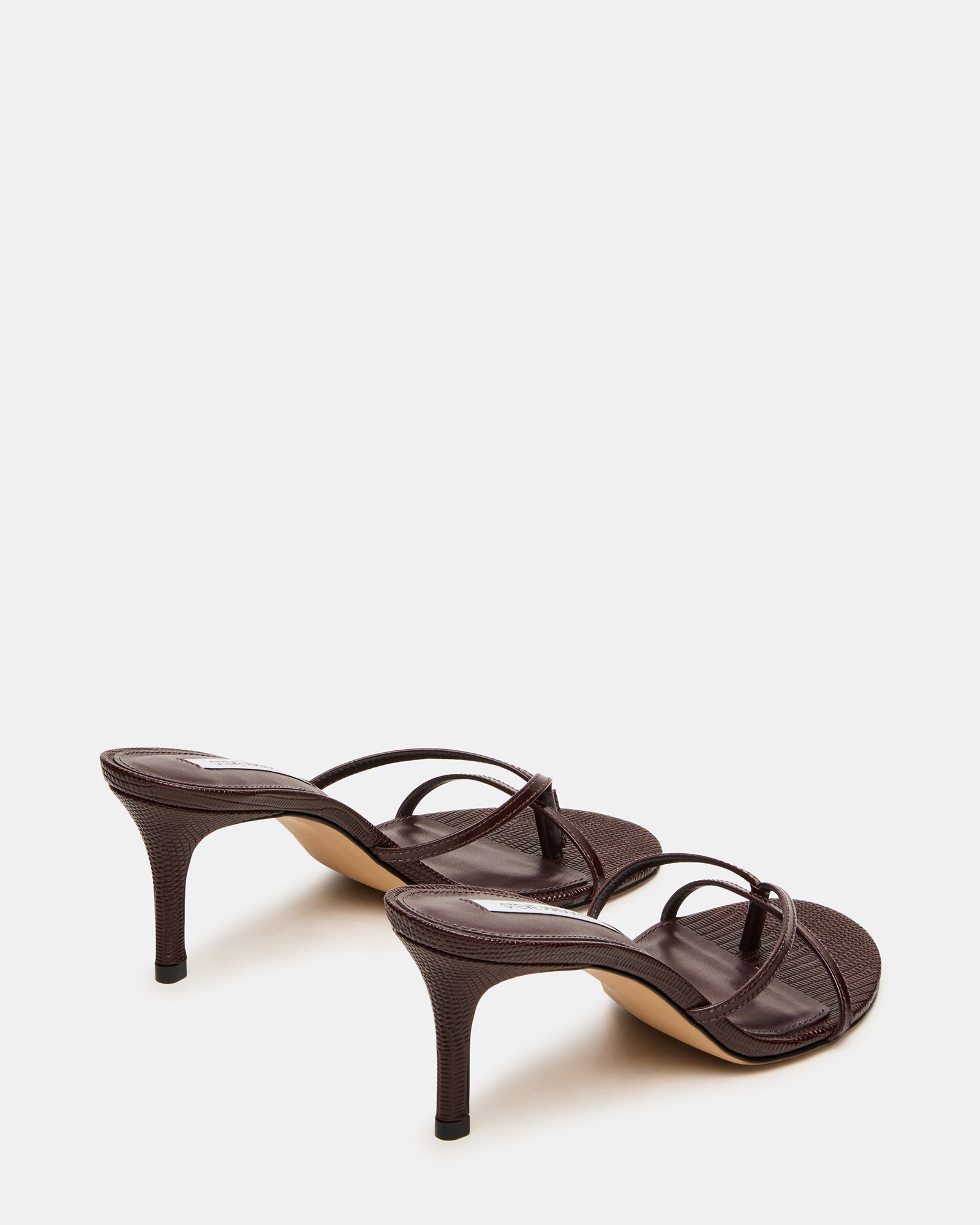 CLARI DARK CHERRY LEATHER