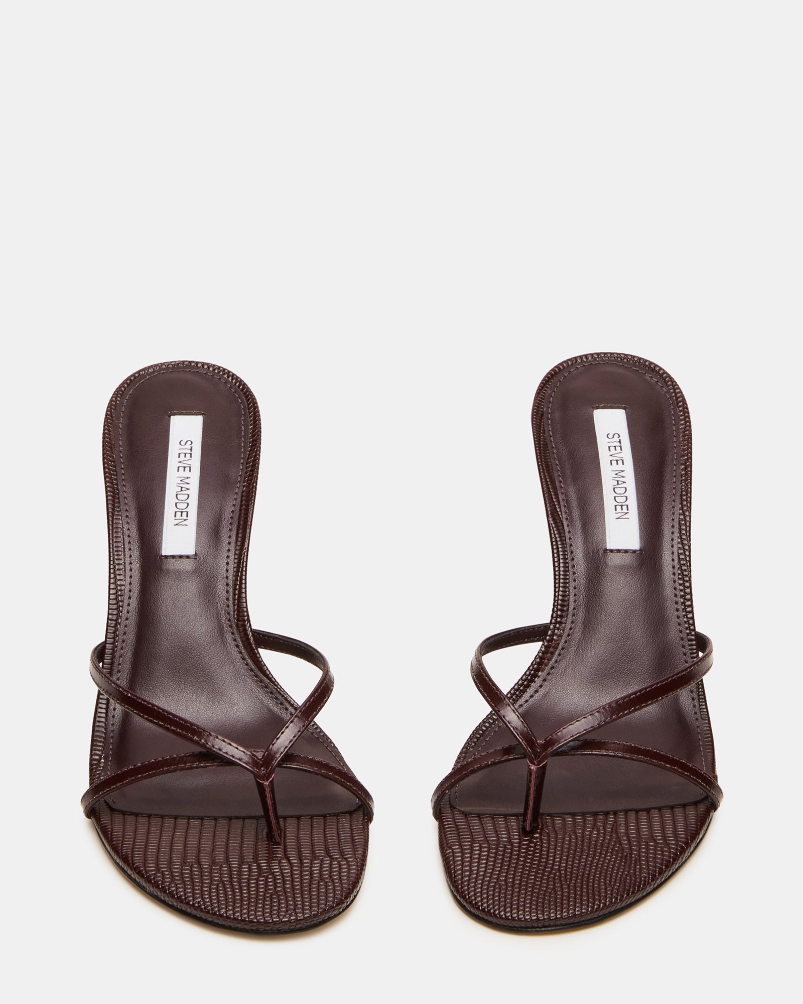 CLARI DARK CHERRY LEATHER