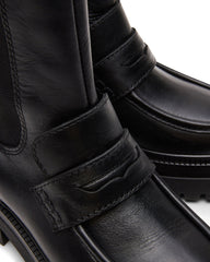 CONWAY BLACK LEATHER
