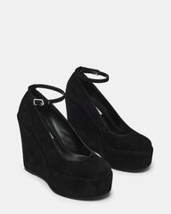 CRUSSI BLACK SUEDE