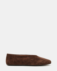 CYNTRA BROWN SUEDE