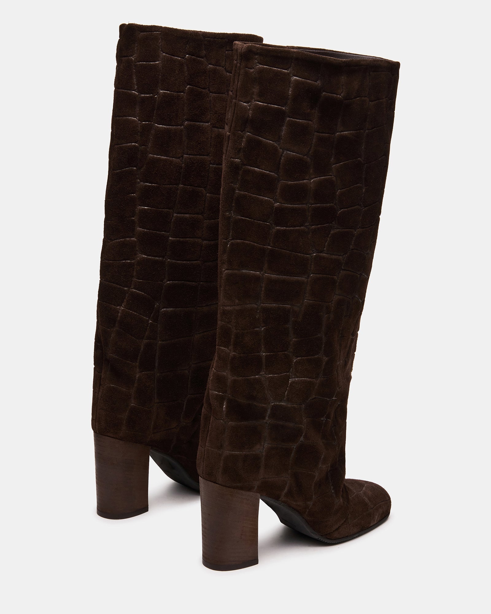 DELIA DARK BROWN SUEDE