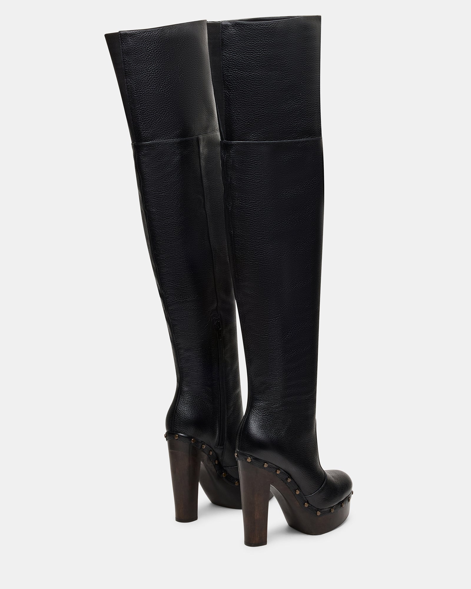 DELMIRA BLACK LEATHER