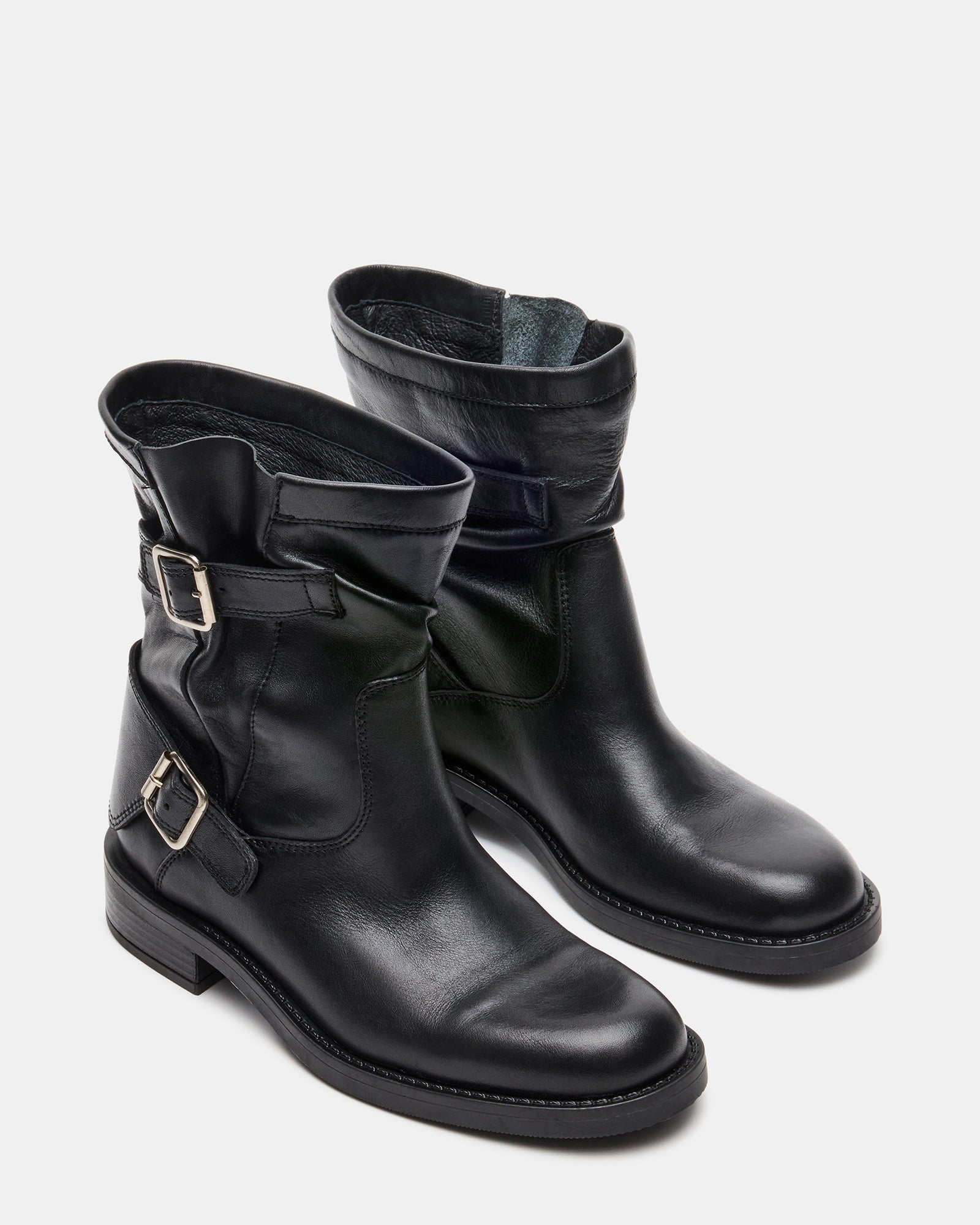 DENIS BLACK LEATHER