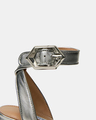 ELIDA SILVER LEATHER