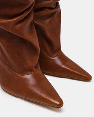 ELONA BROWN LEATHER