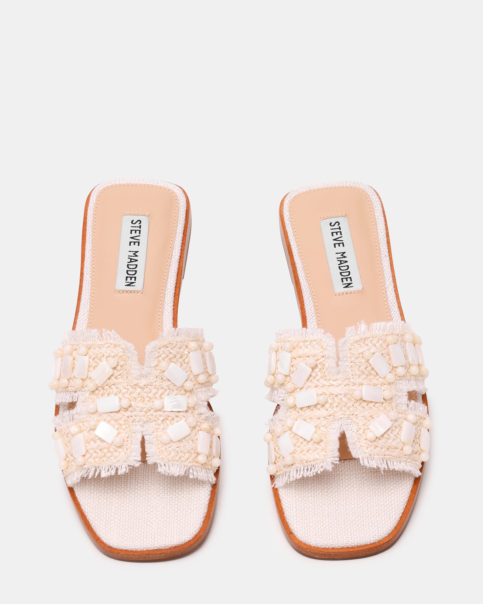 HADYN SHELL BONE RAFFIA