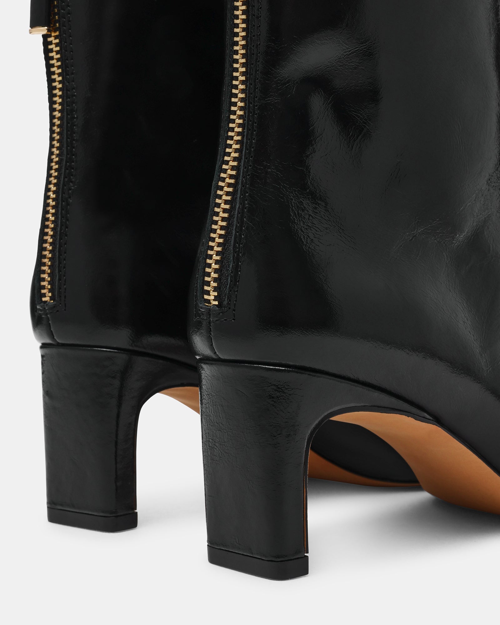 JAMIYAH BLACK LEATHER