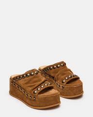 JULIUS CHESTNUT SUEDE