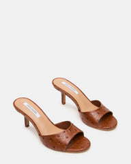 KENDRIX OSTRICH COGNAC