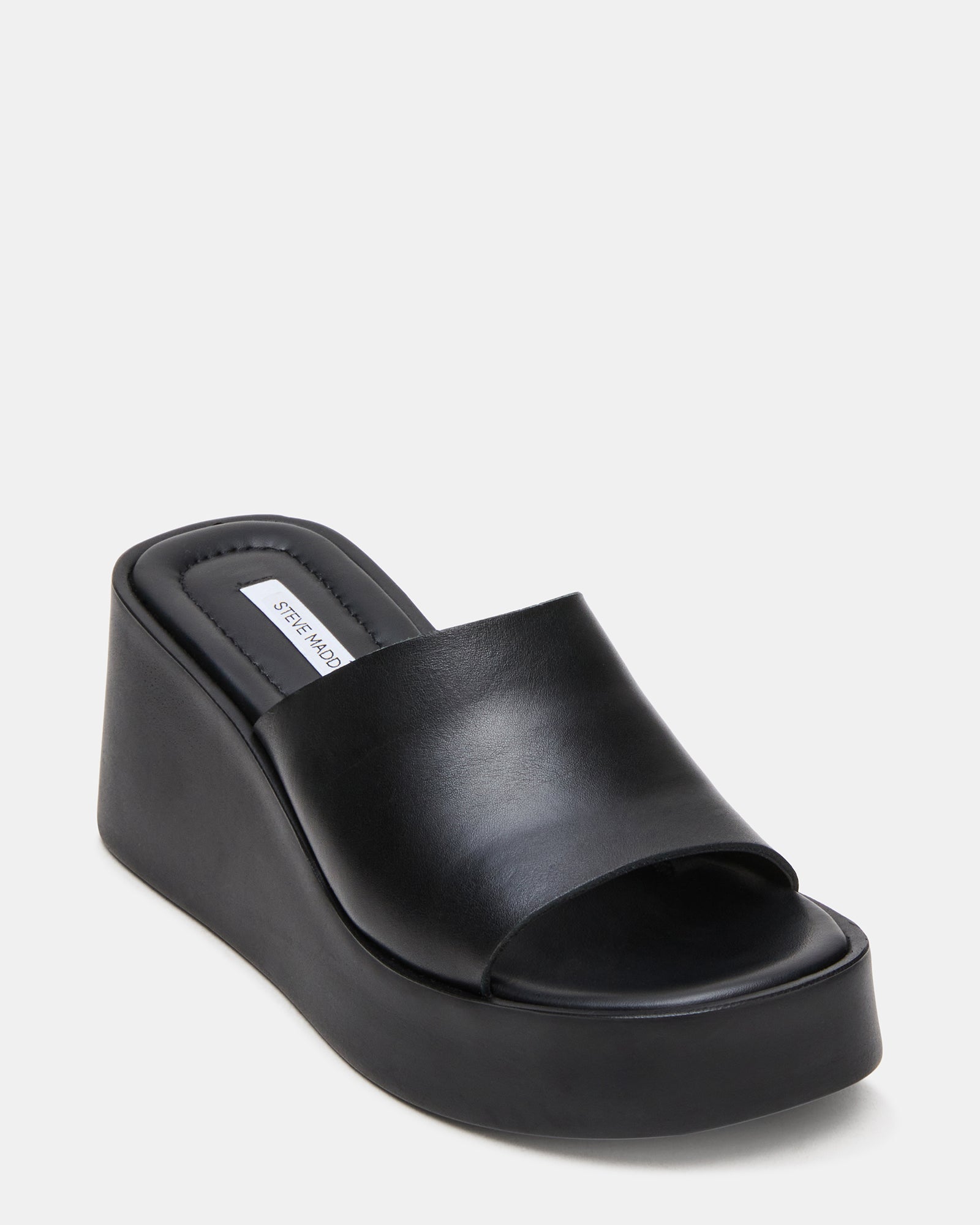 LEORA BLACK LEATHER