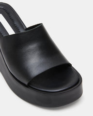 LEORA BLACK LEATHER