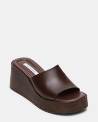 LEORA BROWN LEATHER