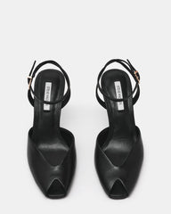 LYSANDRA BLACK LEATHER