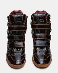 MAVIS DARK CHERRY PATENT
