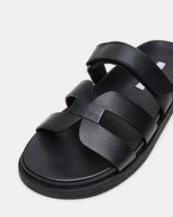 MELI BLACK LEATHER