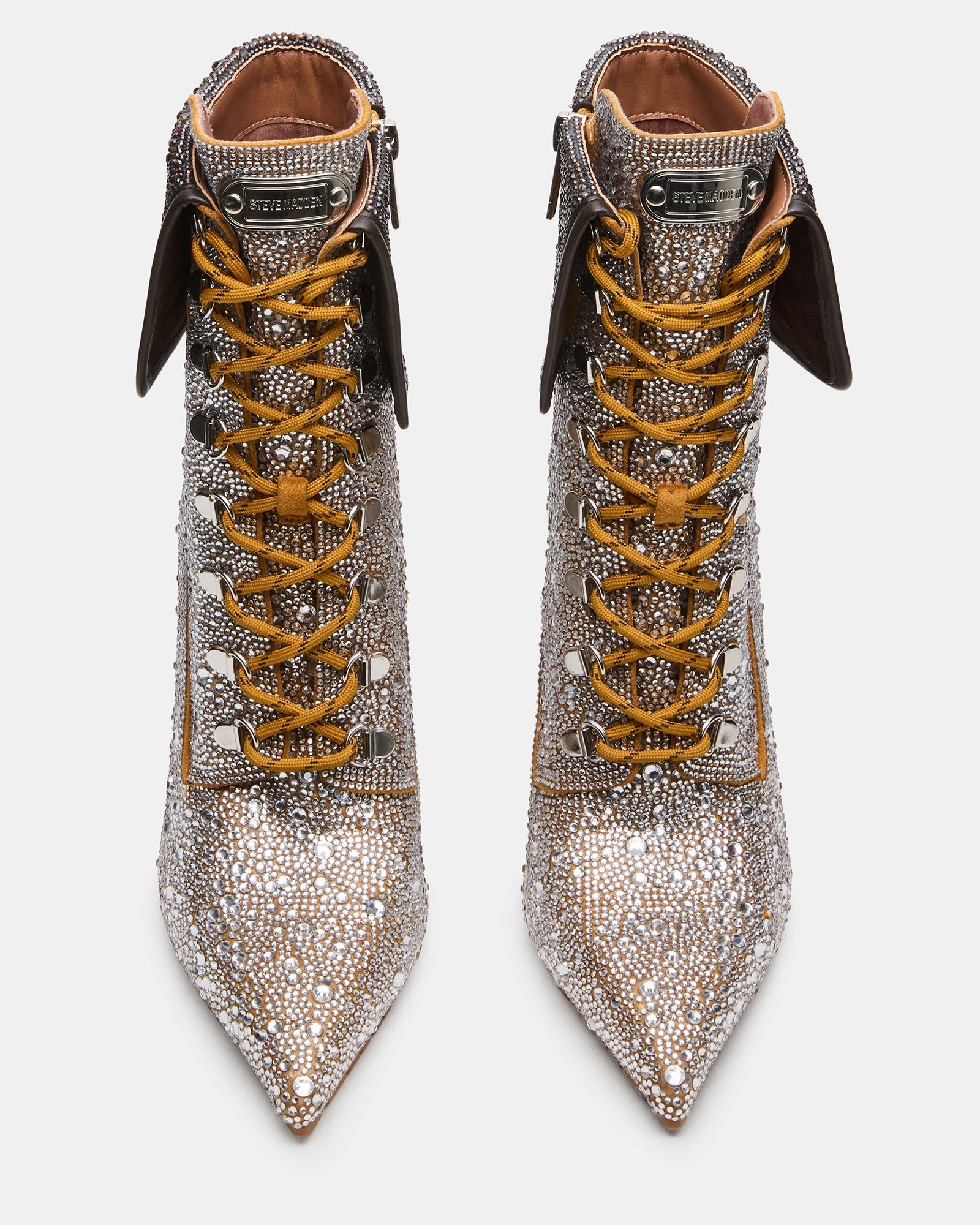 MORALS SILVER RHINESTONES