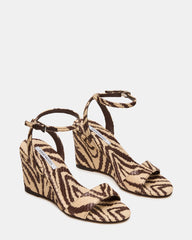 MYKA ZEBRA RAFFIA