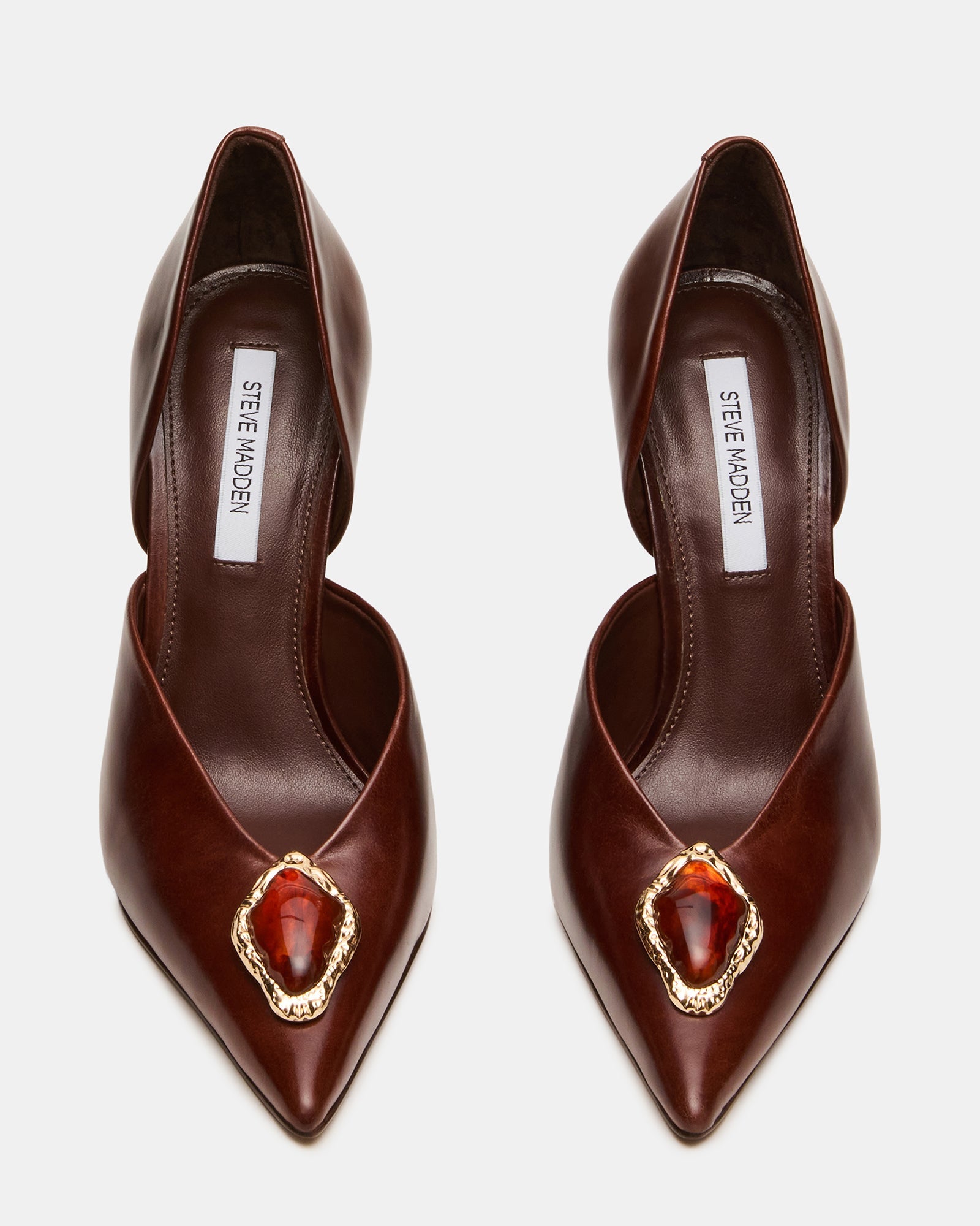NYSA STONE BROWN LEATHER