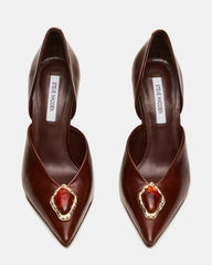 NYSA STONE BROWN LEATHER