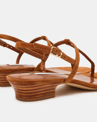 RALIA CHESTNUT SUEDE