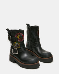 RECKLESS BLACK LEATHER