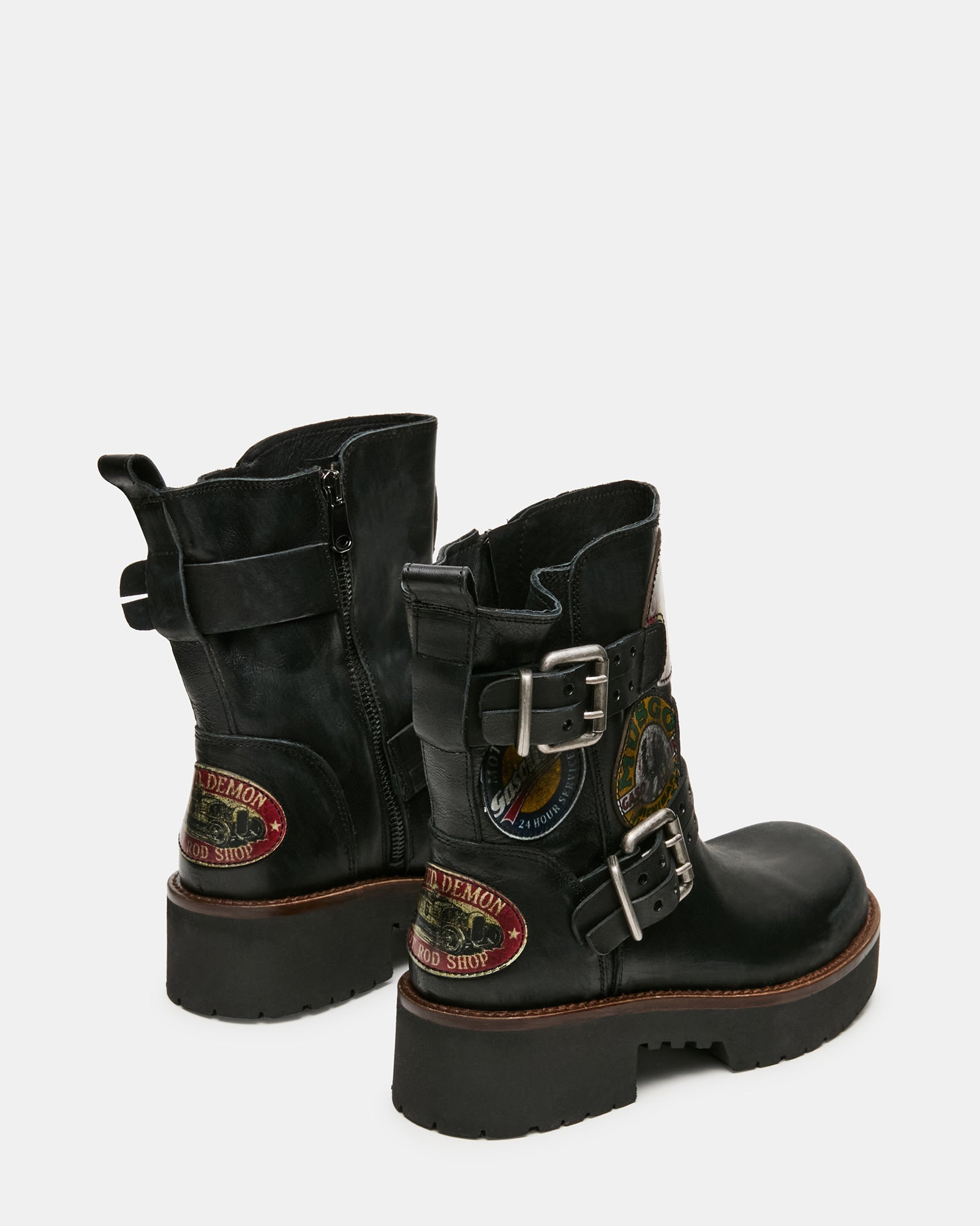 RECKLESS BLACK LEATHER